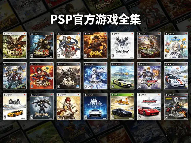 [PSP]3000+PS官方全部游戏下载 请使用文章页面内的搜索